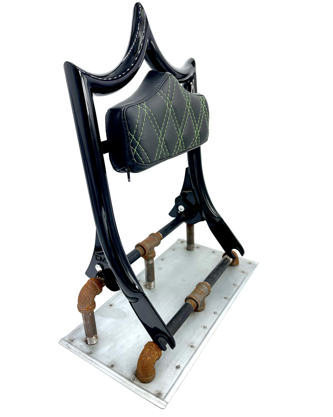 The Next Level PLUS+ | Gloss Black / Green Double Diamond '09-'23 Touring | | CMC Motorsports