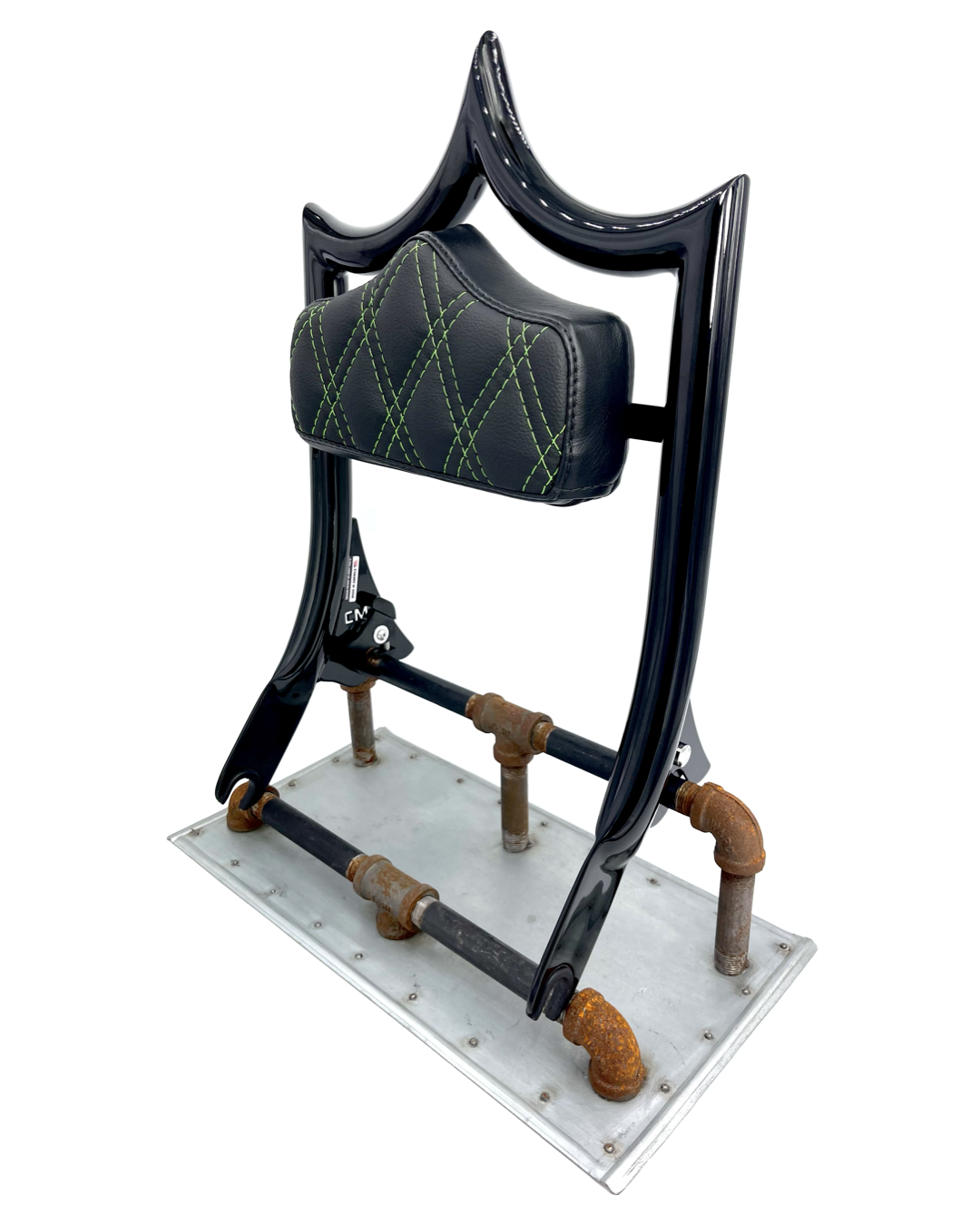 The Next Level PLUS+ | Gloss Black / Green Double Diamond '09-'23 Touring | | CMC Motorsports