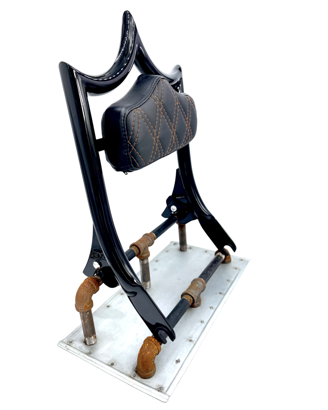 The Next Level PLUS+ | Gloss Black / Orange Double Diamond '09-'23 Touring | | CMC Motorsports