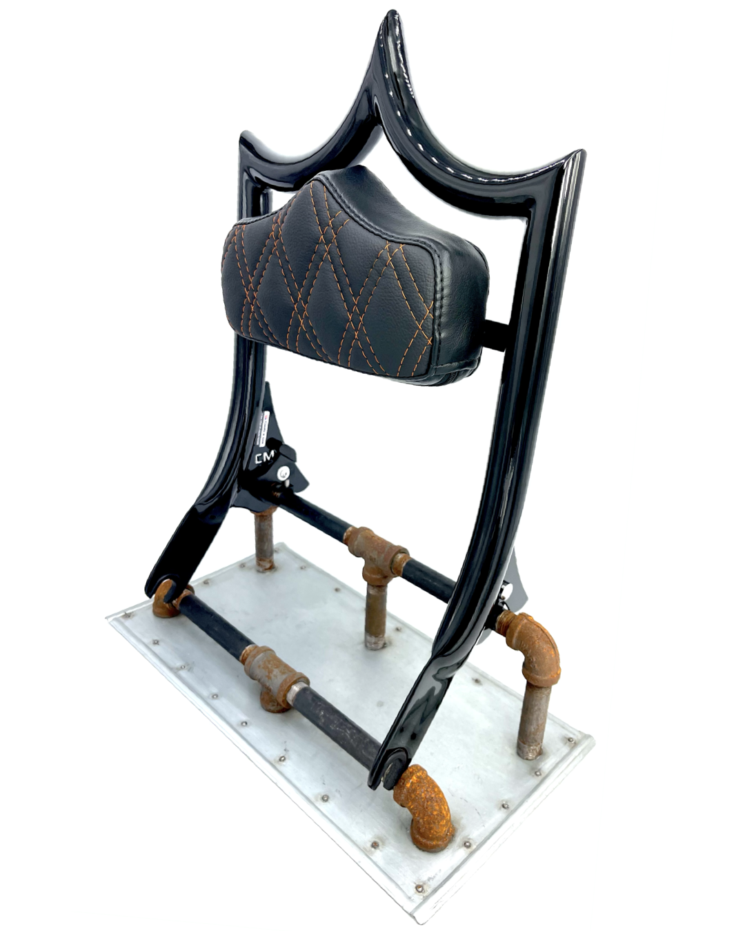 The Next Level PLUS+ | Gloss Black / Orange Double Diamond '09-'23 Touring | | CMC Motorsports