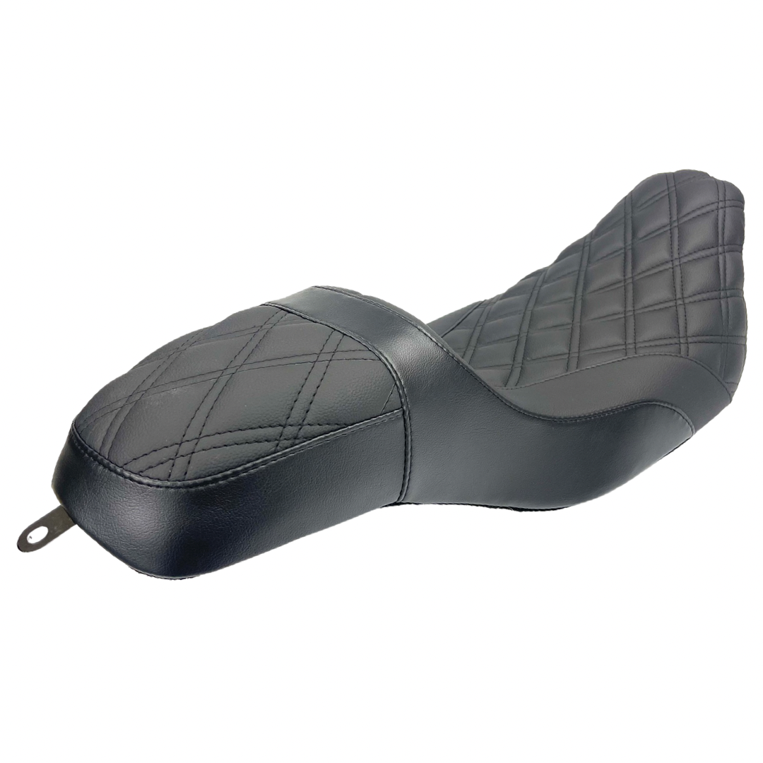 FASTBACK "LARGO" 2Up (Designed For TALL Riders) Touring Seat '08-'23 | CUSTOM SEAT // 21 BUSINESS DAY PRODUCTION LEAD TIME | | CMC Motorsports