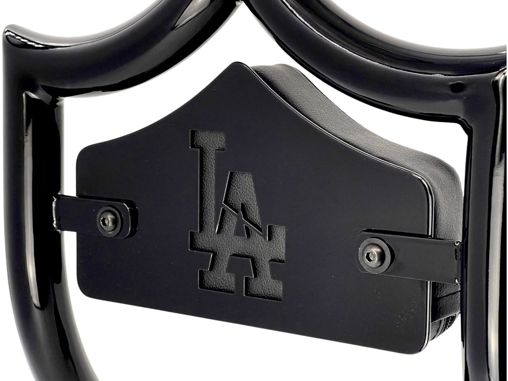 SMALL BACKPLATE for El Rey Backrest™ - LA (Chrome or Black) | | CMC Motorsports