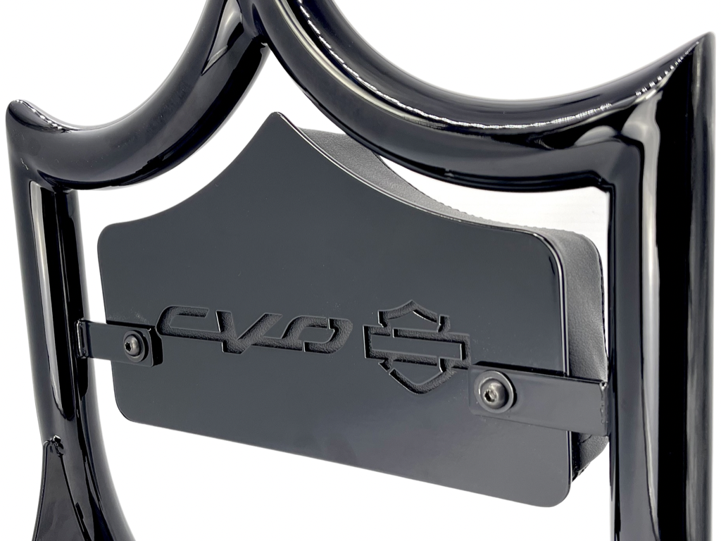 LARGE BACKPLATE for El Rey Backrest™ - CVO (Chrome or Black) | | CMC Motorsports