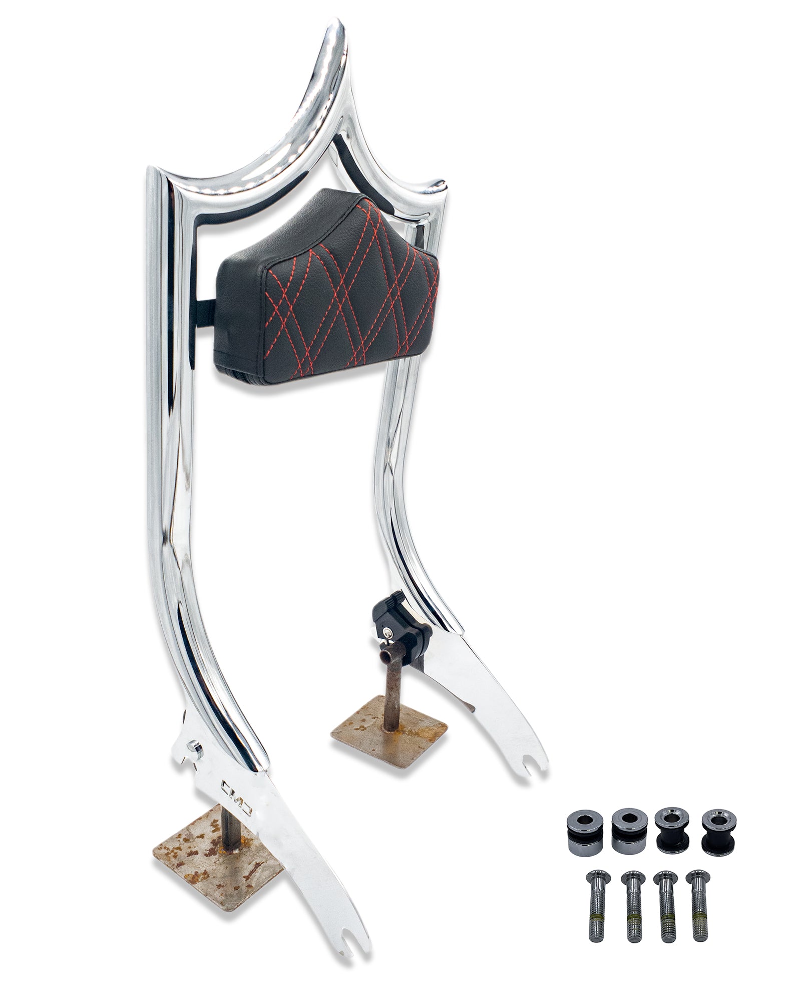 The Next Level Softail M8 | Show Chrome / Red Double Diamond '18-'26 Softail | | CMC Motorsports