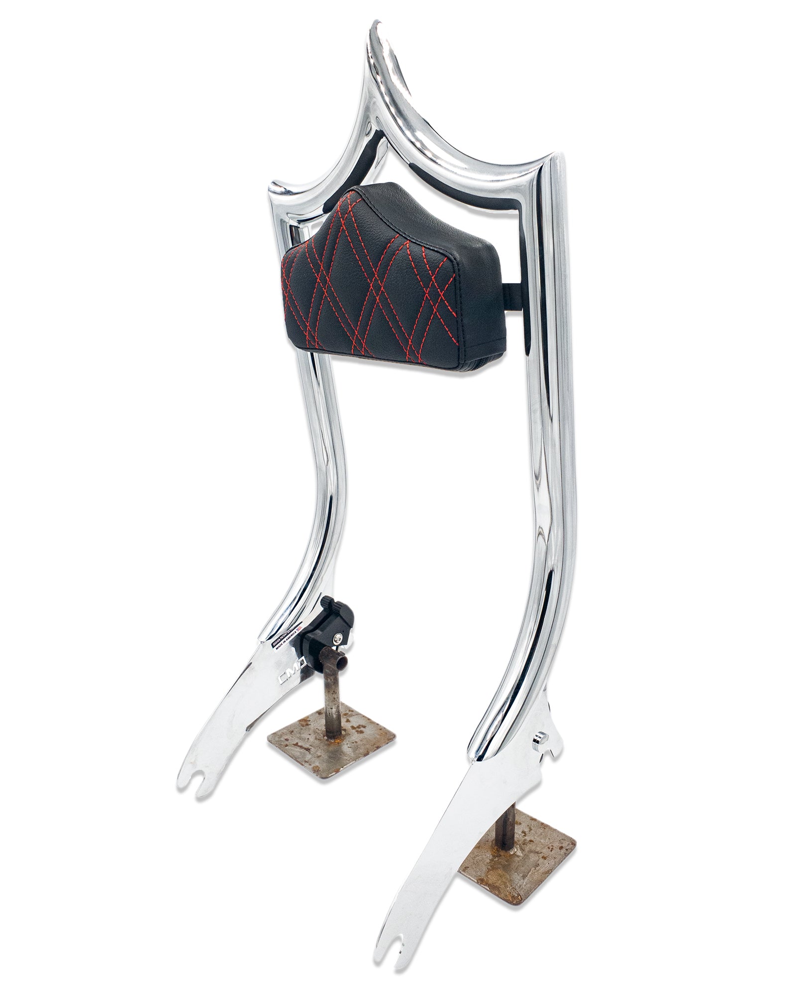 The Next Level Softail M8 | Show Chrome / Red Double Diamond '18-'26 Softail | | CMC Motorsports