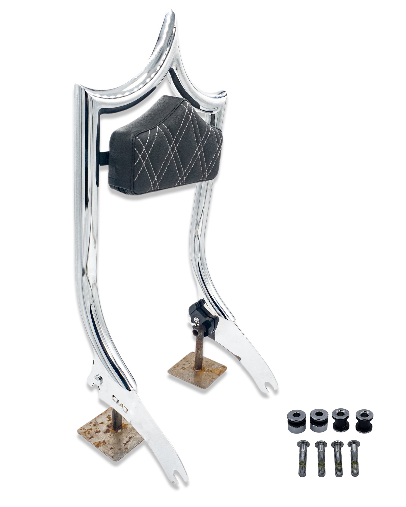The Next Level Softail M8 | Show Chrome / White Double Diamond '18-'26 Softail | | CMC Motorsports