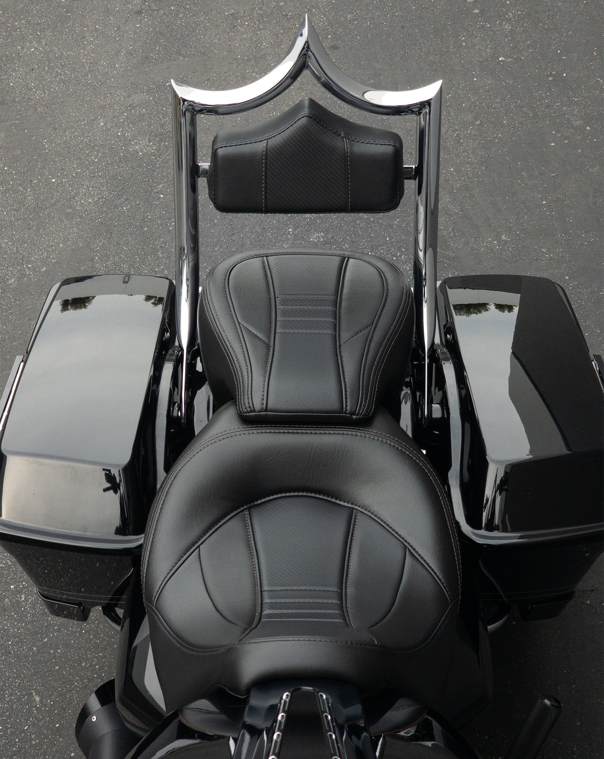 The Next Level "Carbon Fiber" Solo Standard | Show Chrome '09-'23 Touring | | CMC Motorsports