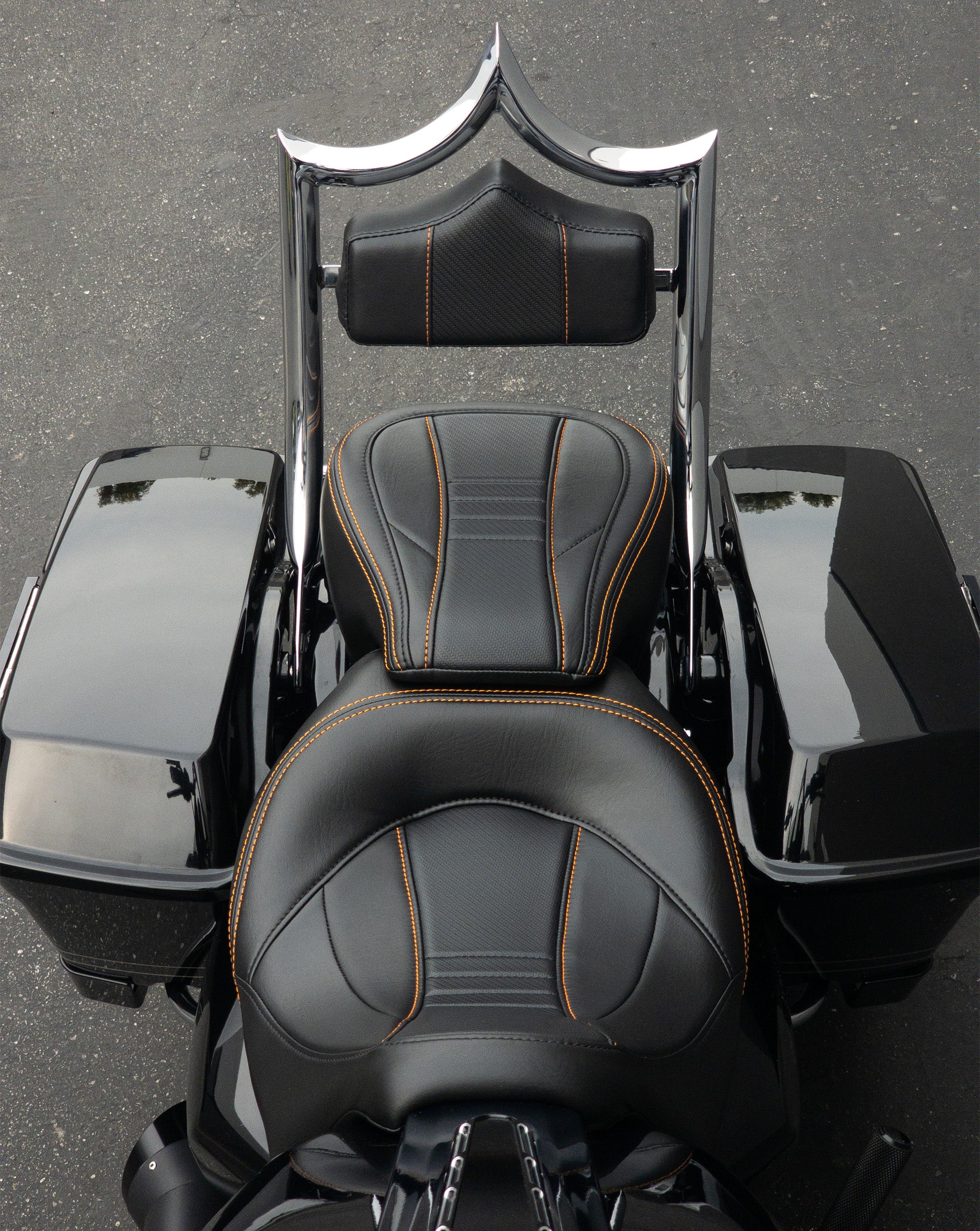 The Next Level "Carbon Fiber" Solo Standard | Show Chrome '09-'23 Touring | | CMC Motorsports