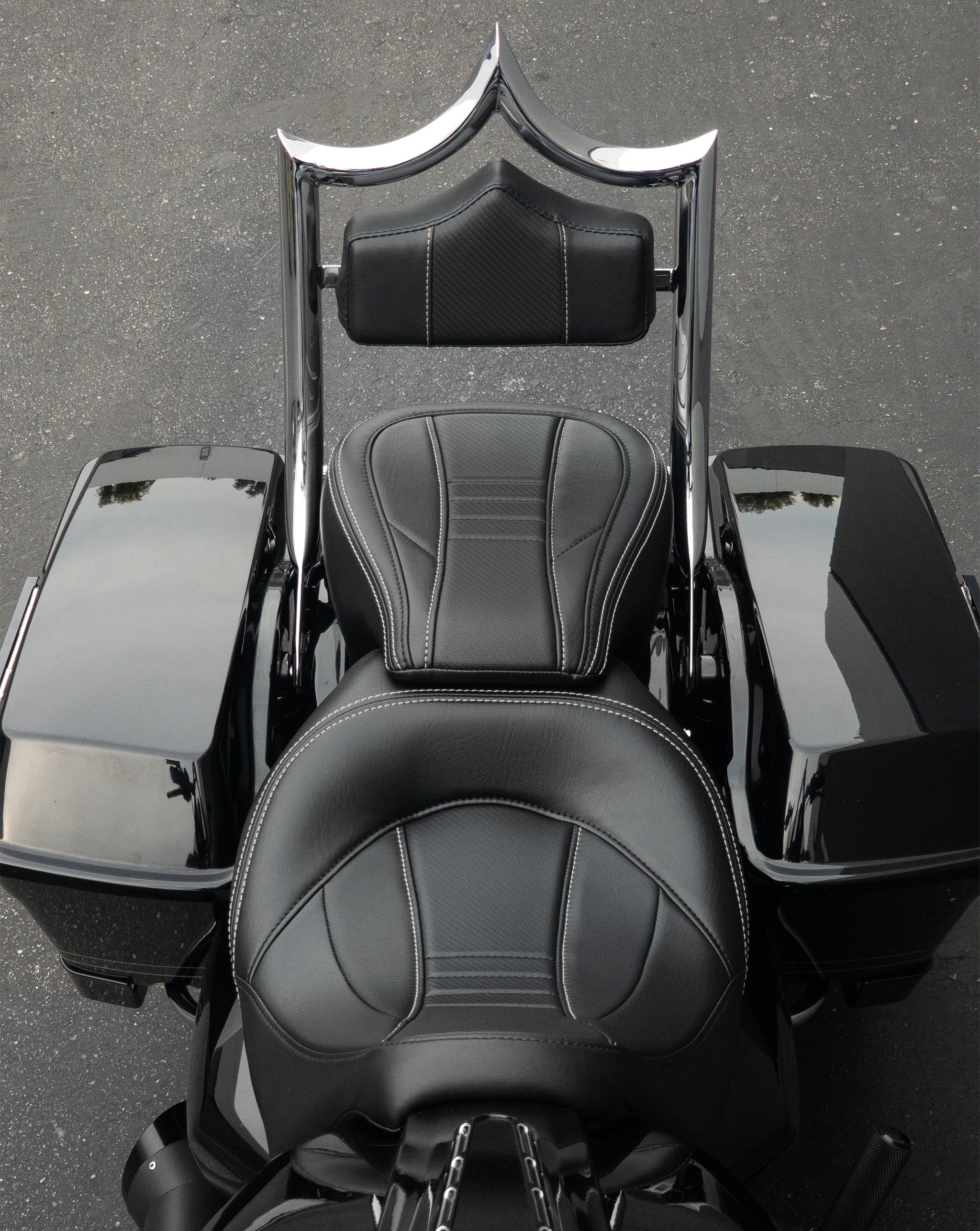 The Next Level "Carbon Fiber" Solo Standard | Show Chrome '09-'23 Touring | | CMC Motorsports