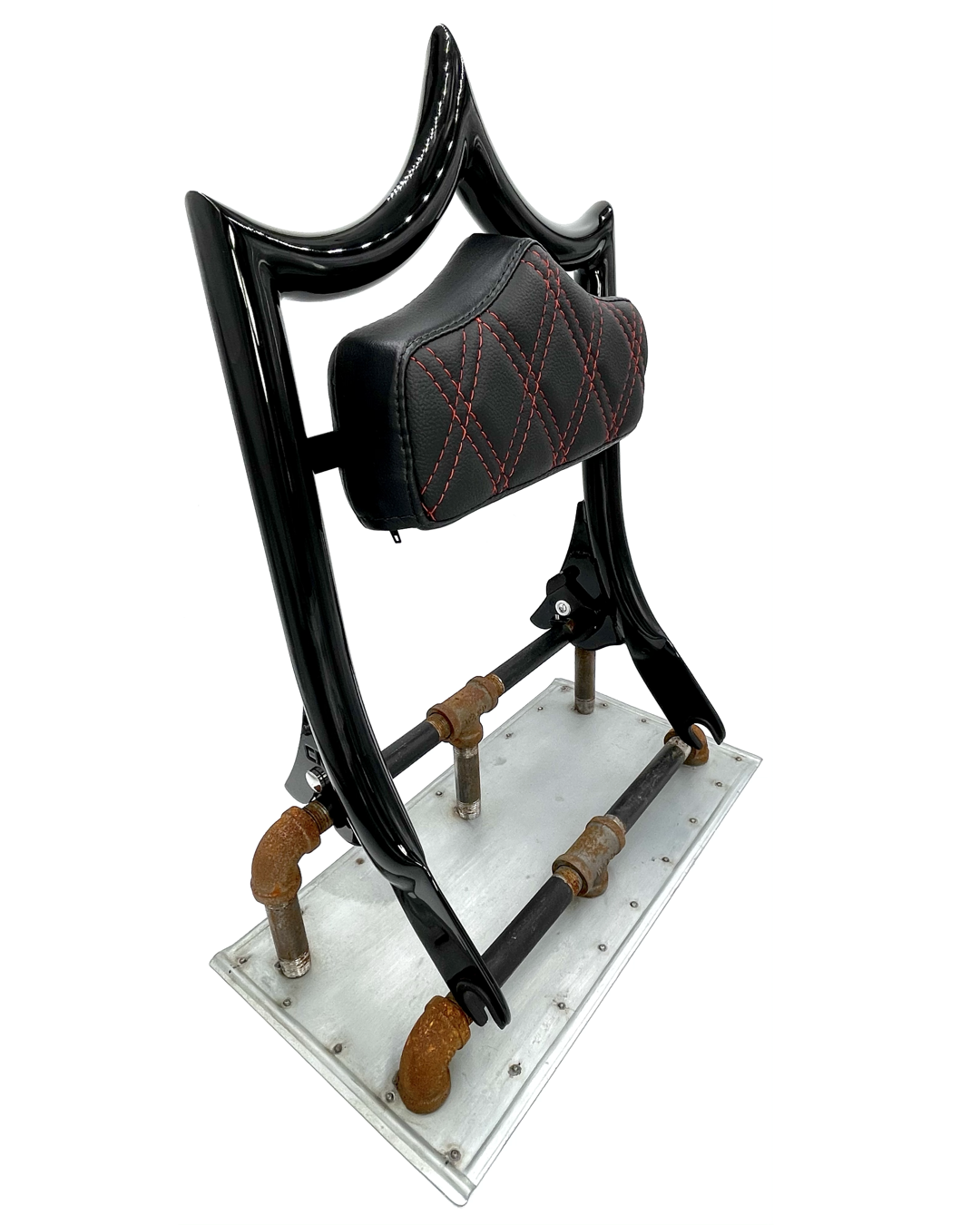 The Next Level PLUS+ | Gloss Black / Red Double Diamond '09-'23 Touring | | CMC Motorsports