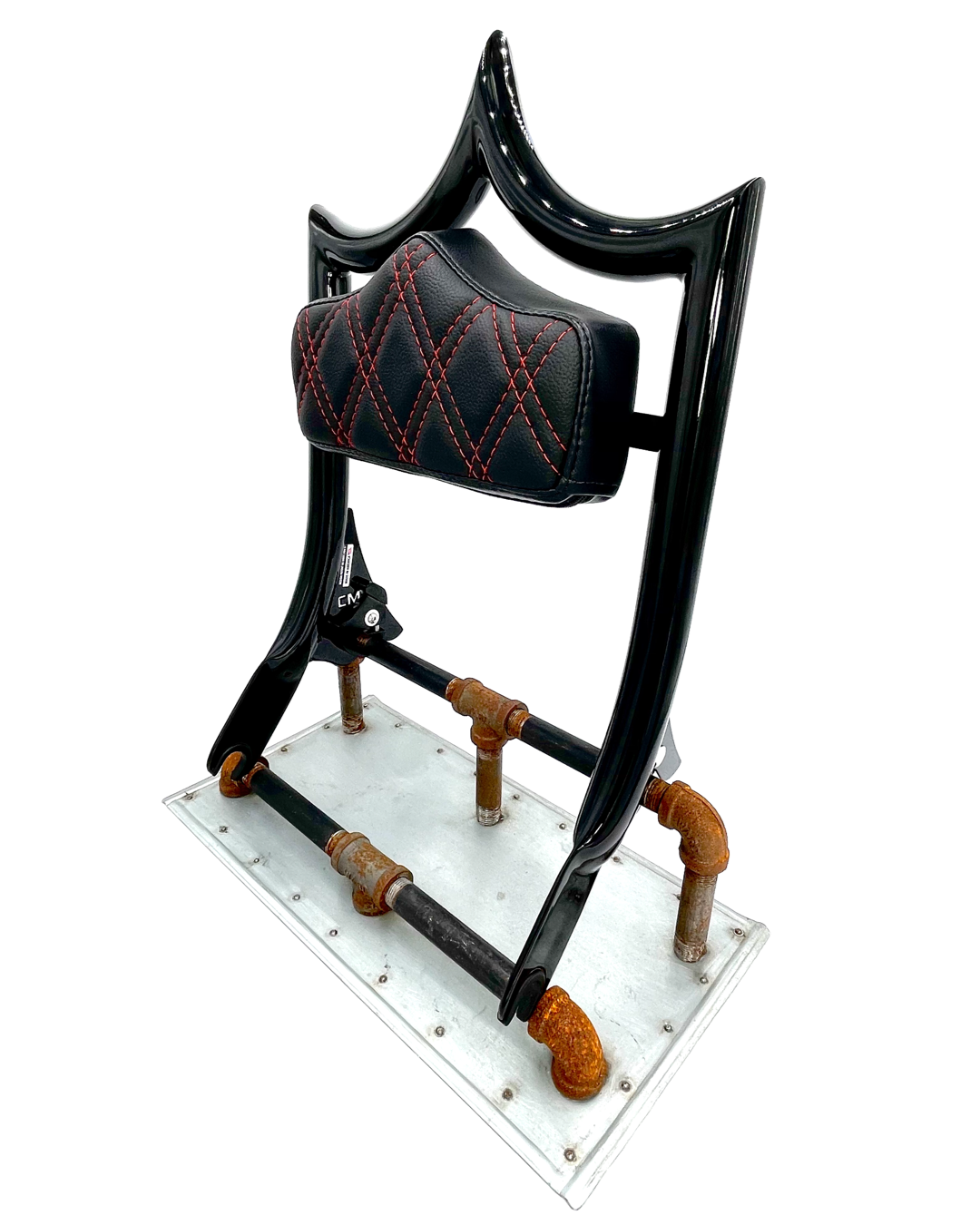 The Next Level PLUS+ | Gloss Black / Red Double Diamond '09-'23 Touring | | CMC Motorsports