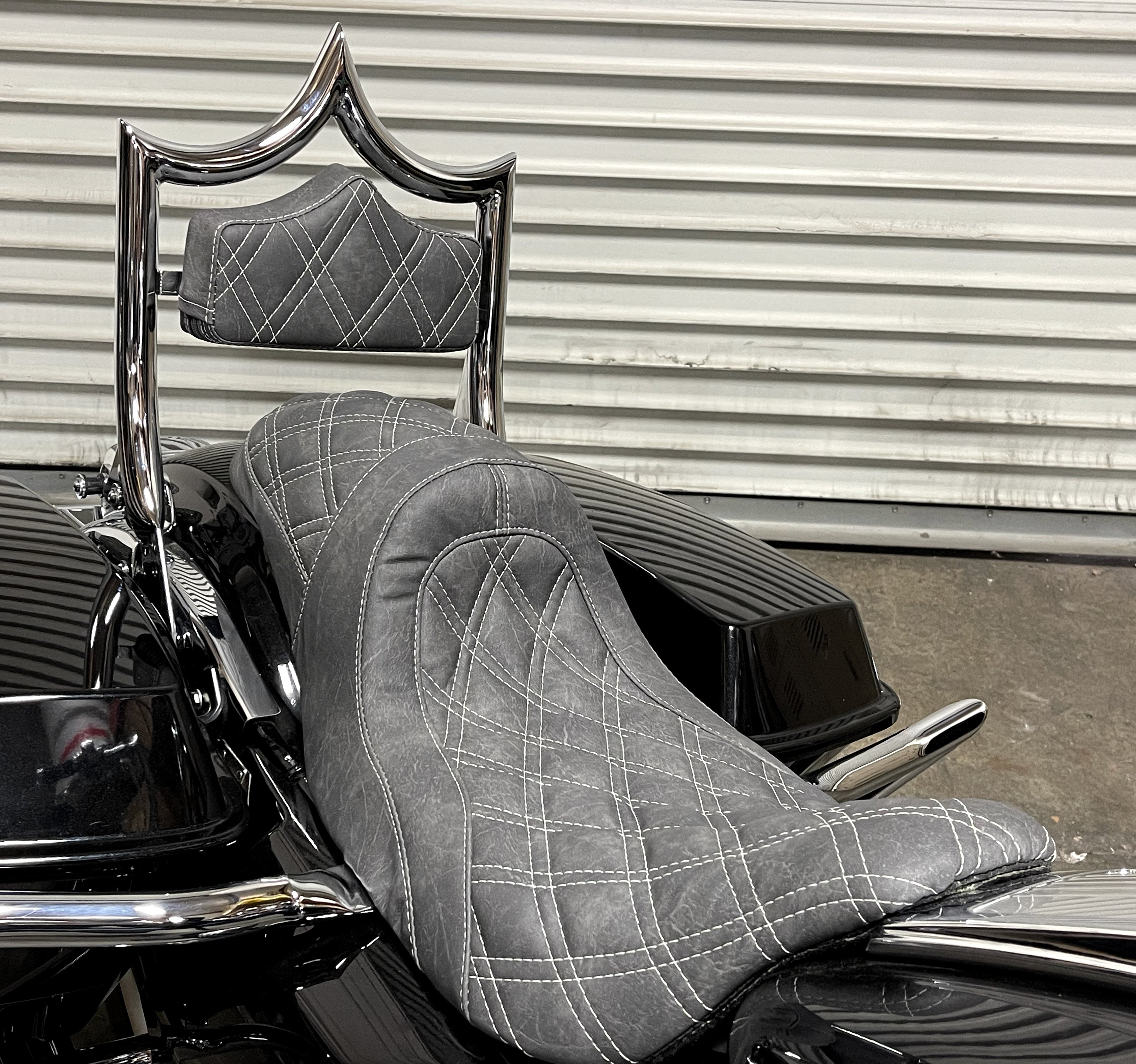 The Next Level Classic | Show Chrome / "Viejito" Vintage Black '09-'23 Touring | | CMC Motorsports