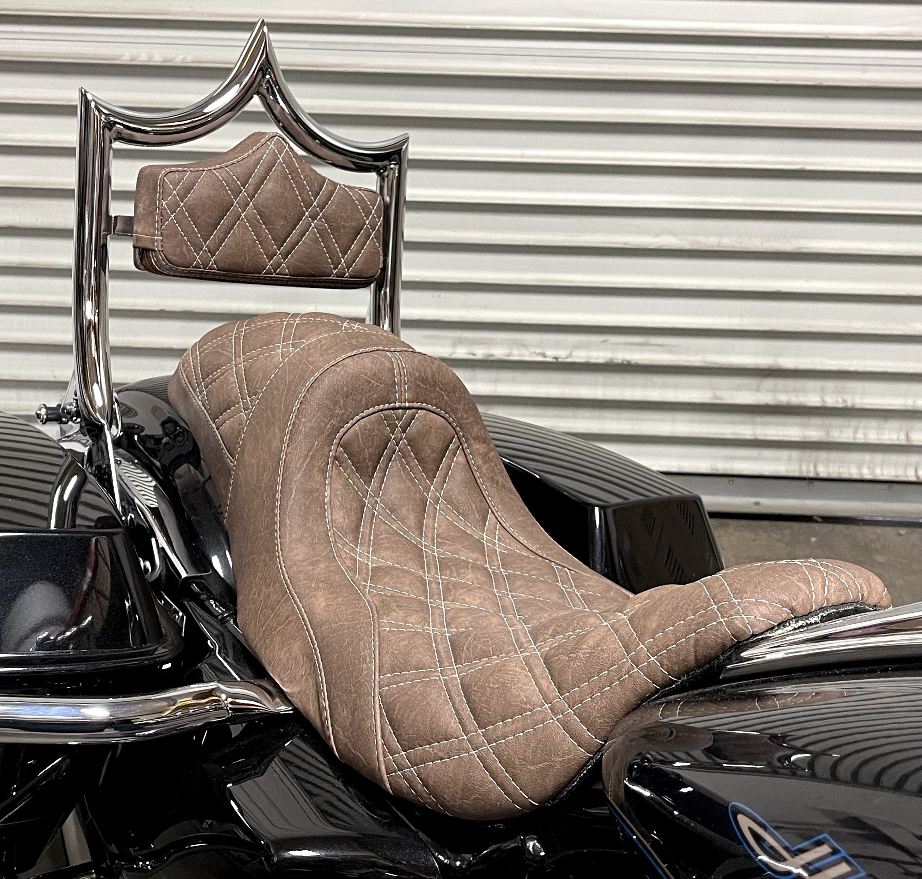 The Next Level Classic | Show Chrome / "Viejito" Vintage Brown '09-'23 Touring | | CMC Motorsports
