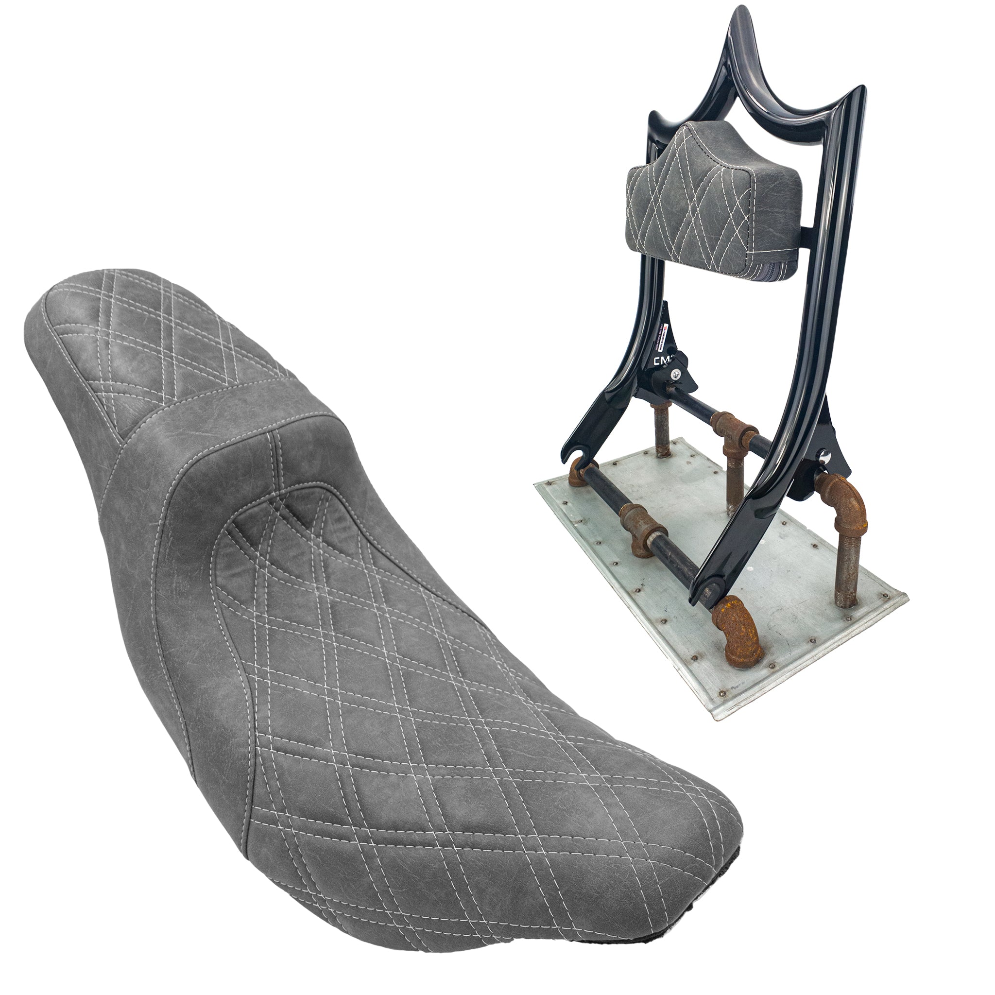 The Next Level PLUS+ | Gloss Black / Viejito Vintage Black '09-'23 Touring | | CMC Motorsports