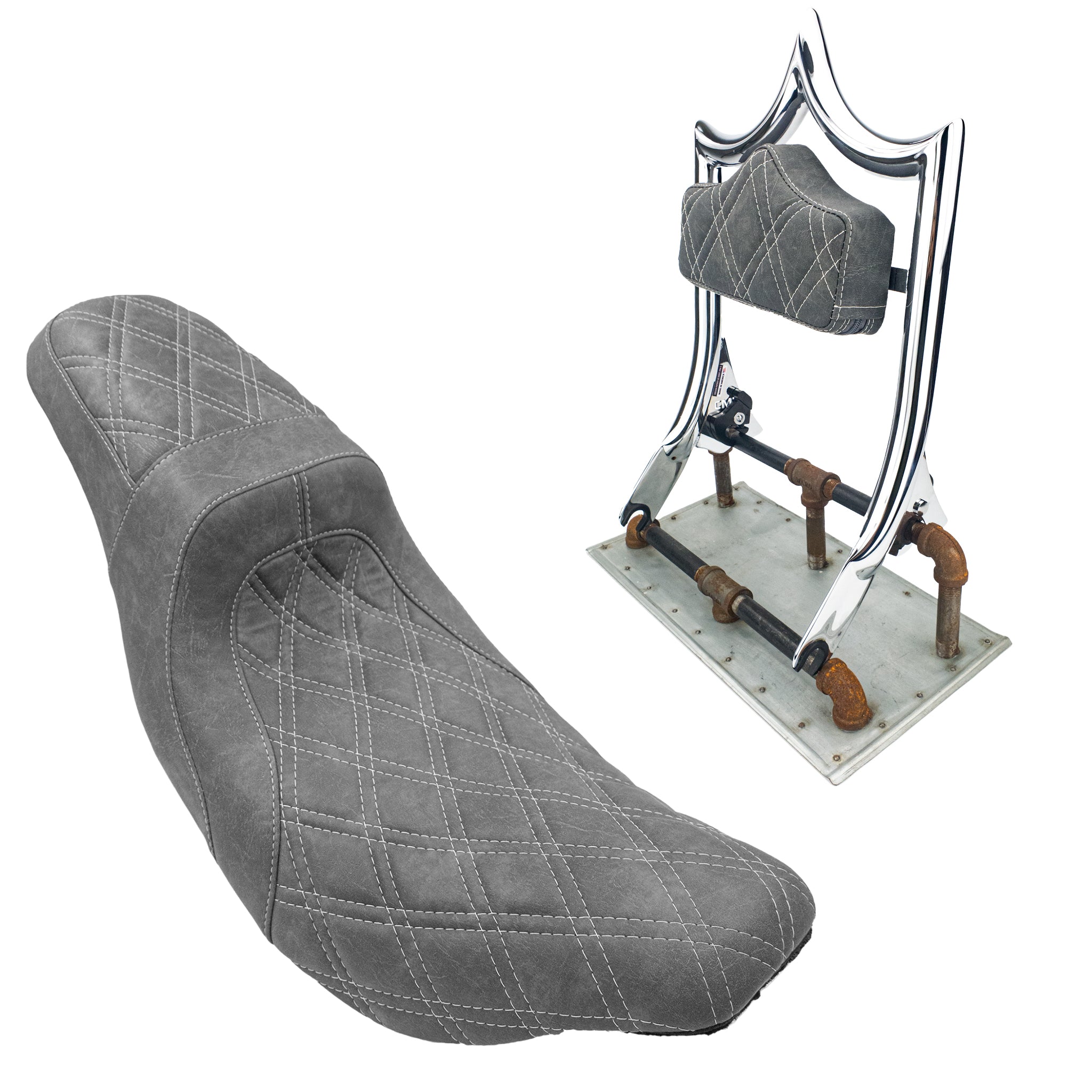 The Next Level PLUS+ | Show Chrome / Viejito Vintage Black '09-'23 Touring | | CMC Motorsports