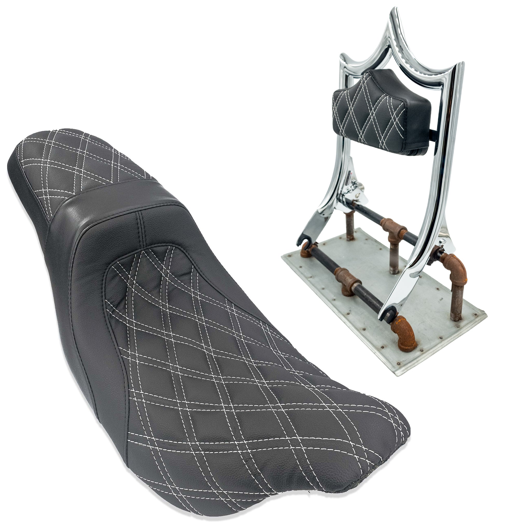 The Next Level PLUS+ | Show Chrome / White Diamond '09-'23 Touring | | CMC Motorsports