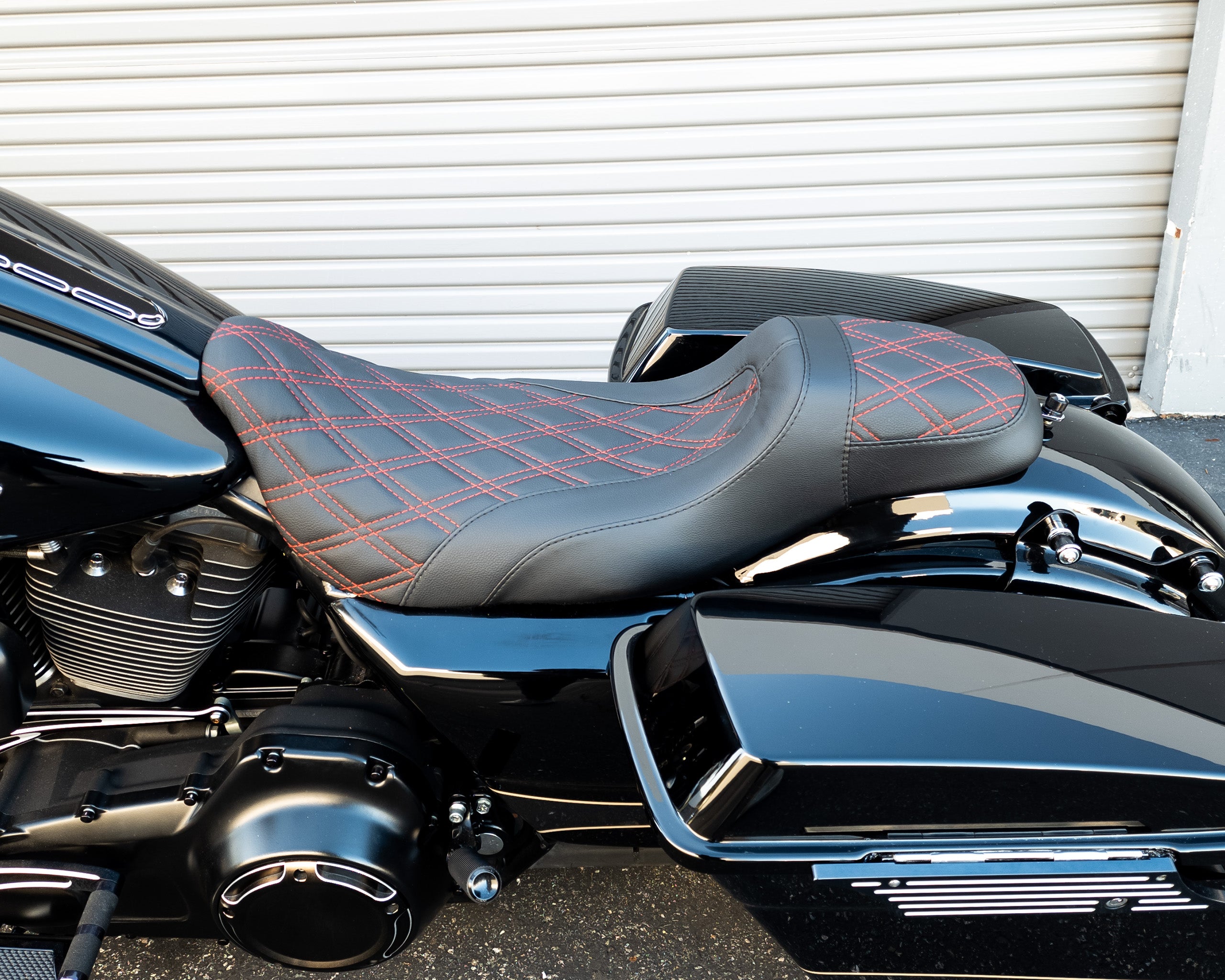 FASTBACK "LARGO" 2Up (Designed For TALL Riders) Touring Seat '08-'23 | CUSTOM SEAT // 21 BUSINESS DAY PRODUCTION LEAD TIME | | CMC Motorsports