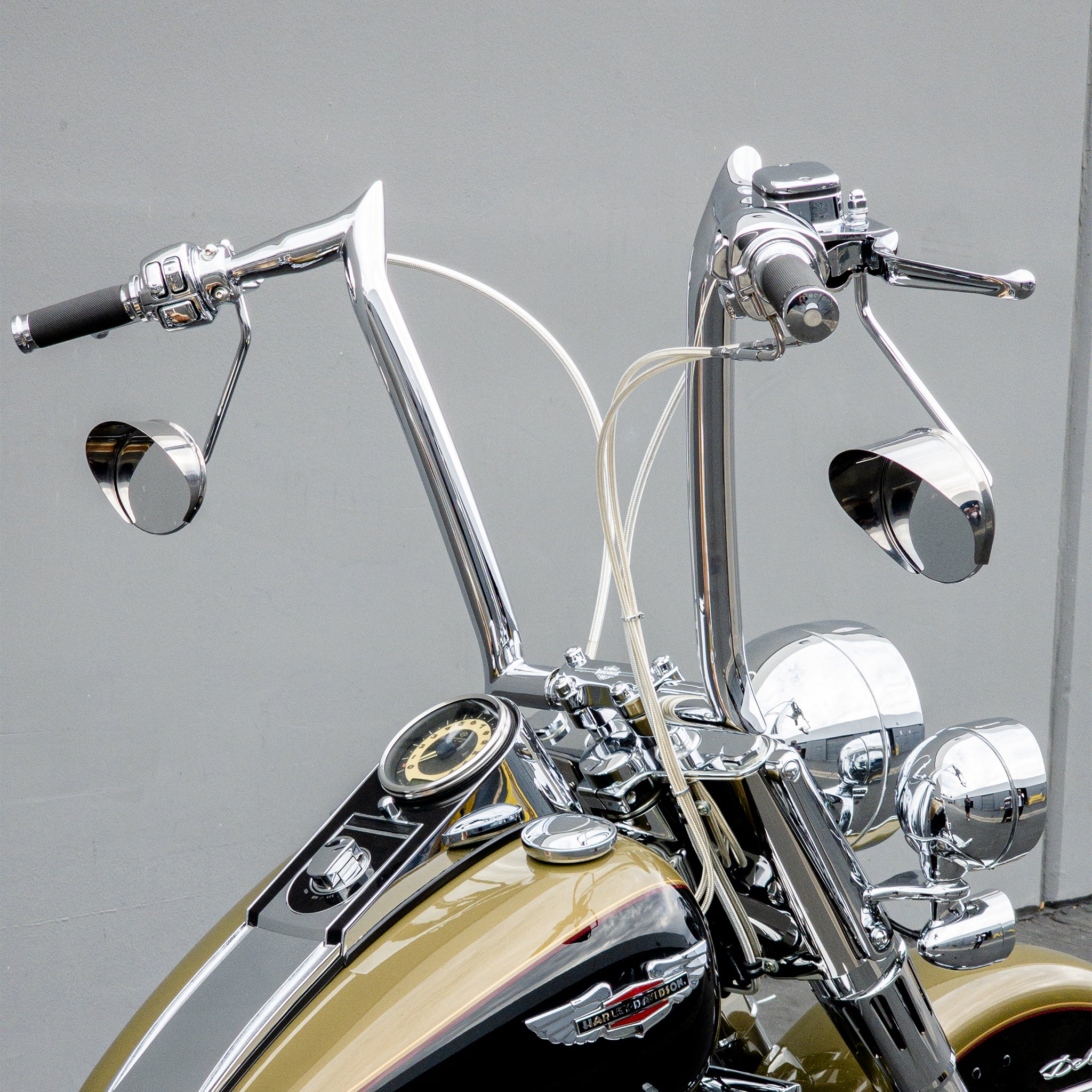 ELEV8 Handlebar 18" | 1984-2024 Softail Gloss Black | | CMC Motorsports