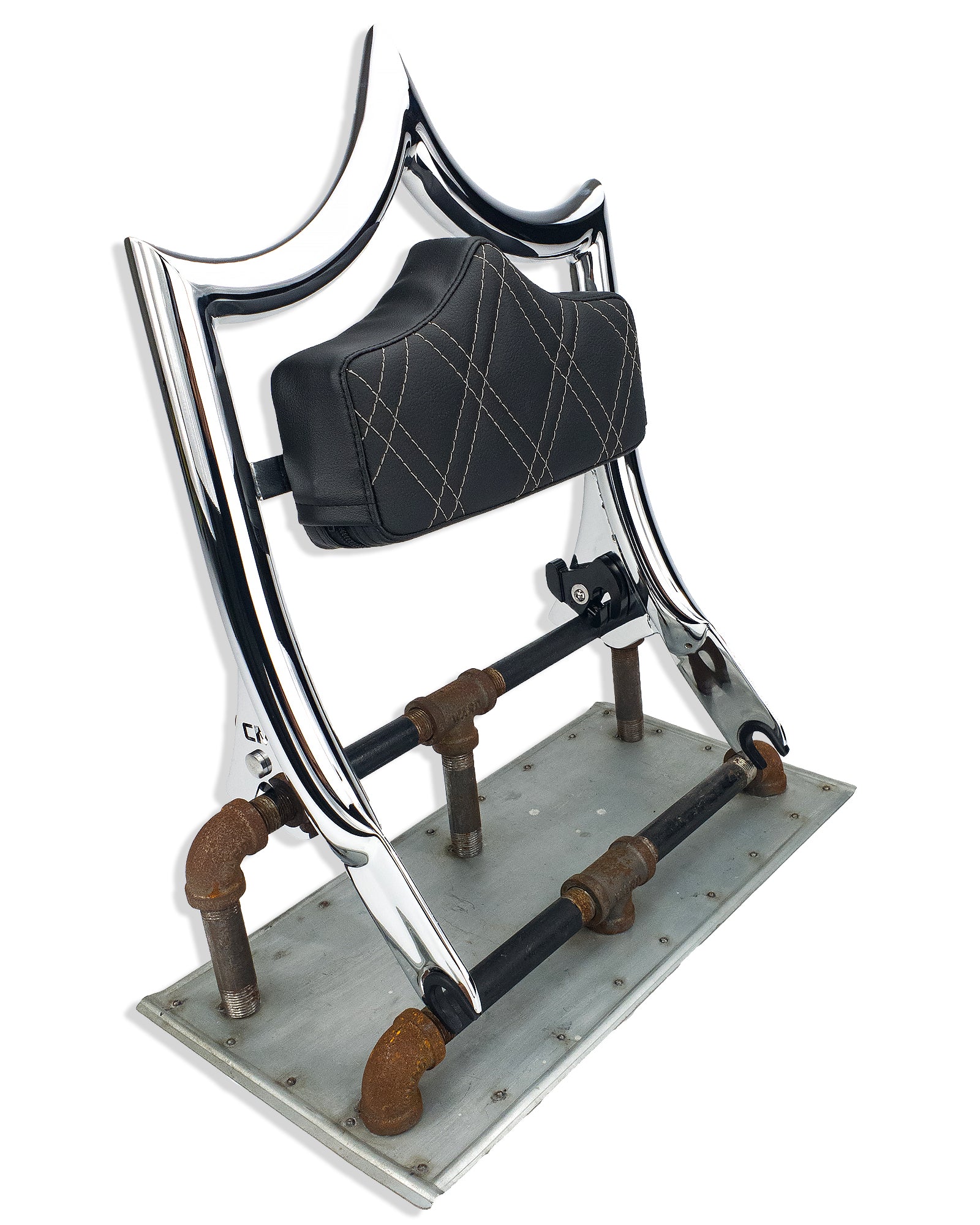 The Next Level Classic | Show Chrome / Charcoal Gray Diamond '09-'23 Touring | | CMC Motorsports