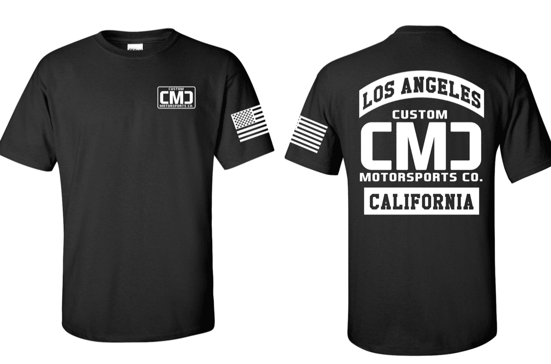 CMC LOGO SHIRT - BLACK - CMC Motorsports