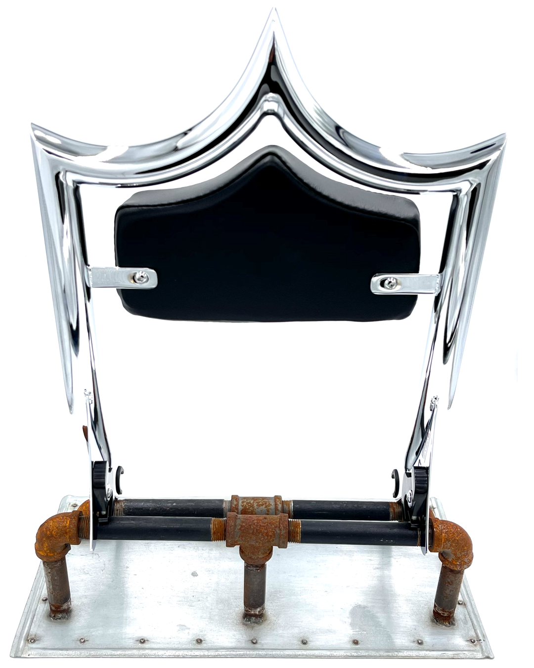 The Next Level PLUS+ | Show Chrome / Charcoal Gray Double Diamond '09-'23 Touring | | CMC Motorsports