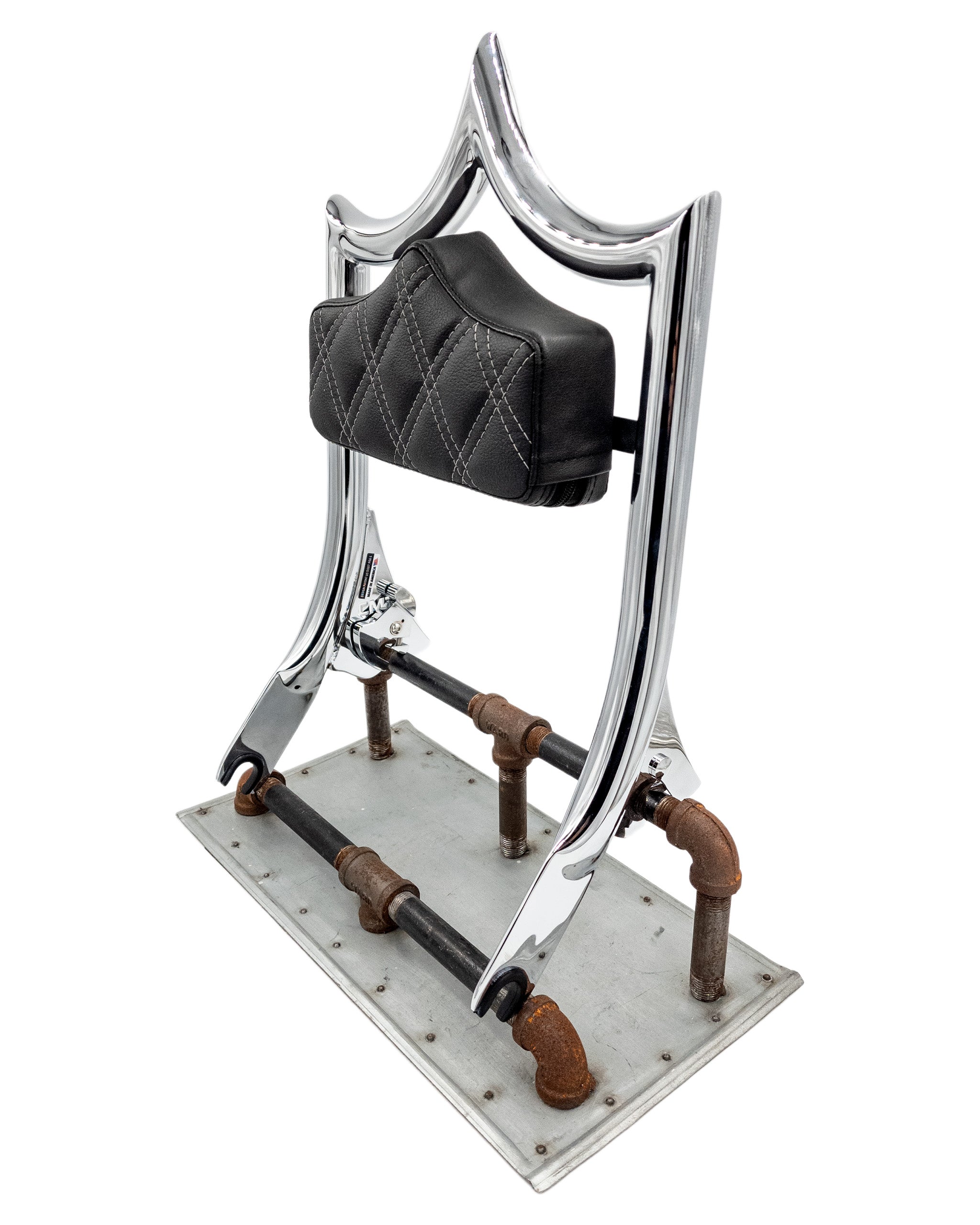 The Next Level PLUS+ | Show Chrome / Charcoal Gray Double Diamond '09-'23 Touring | | CMC Motorsports