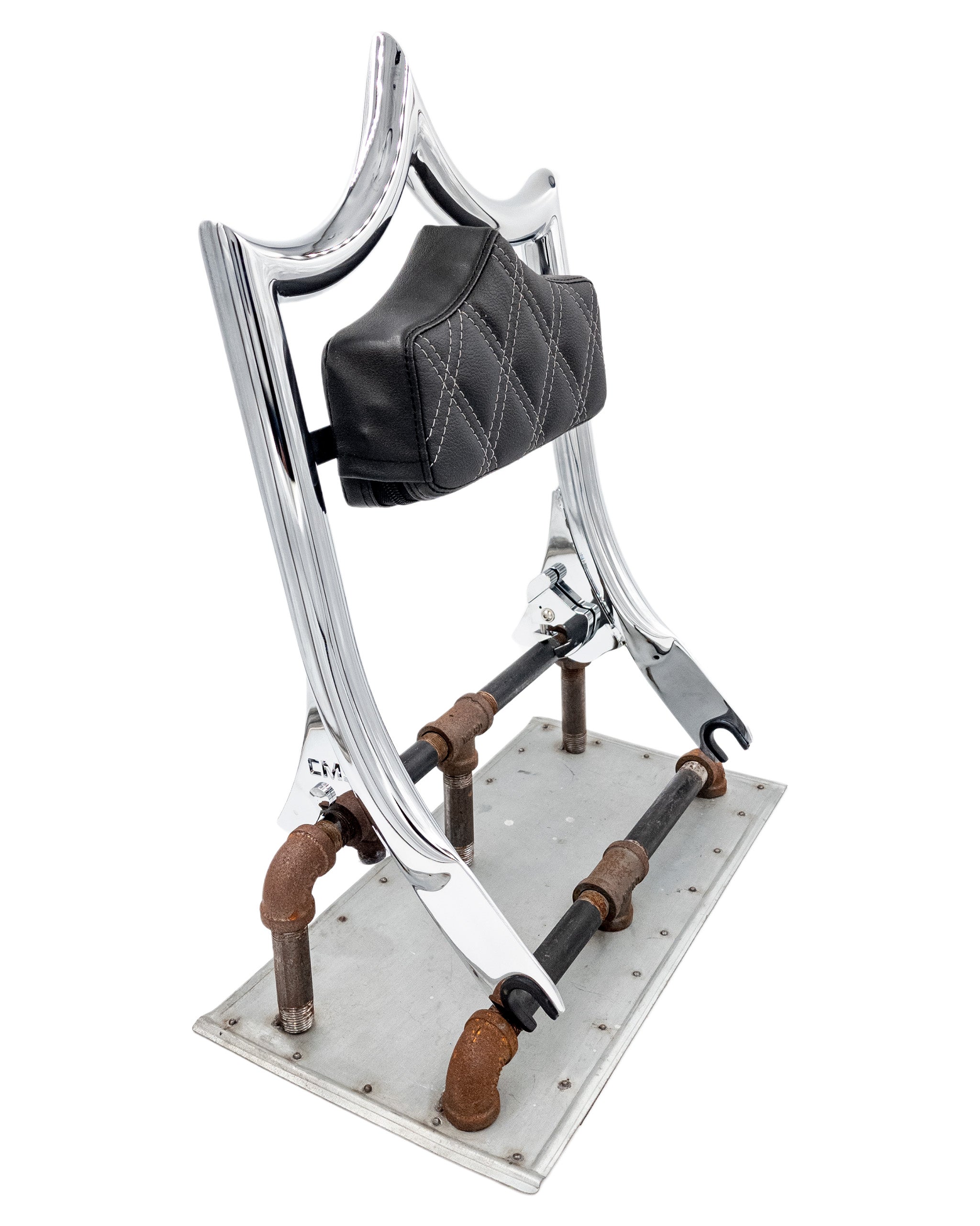 The Next Level PLUS+ | Show Chrome / Charcoal Gray Double Diamond '09-'23 Touring | | CMC Motorsports