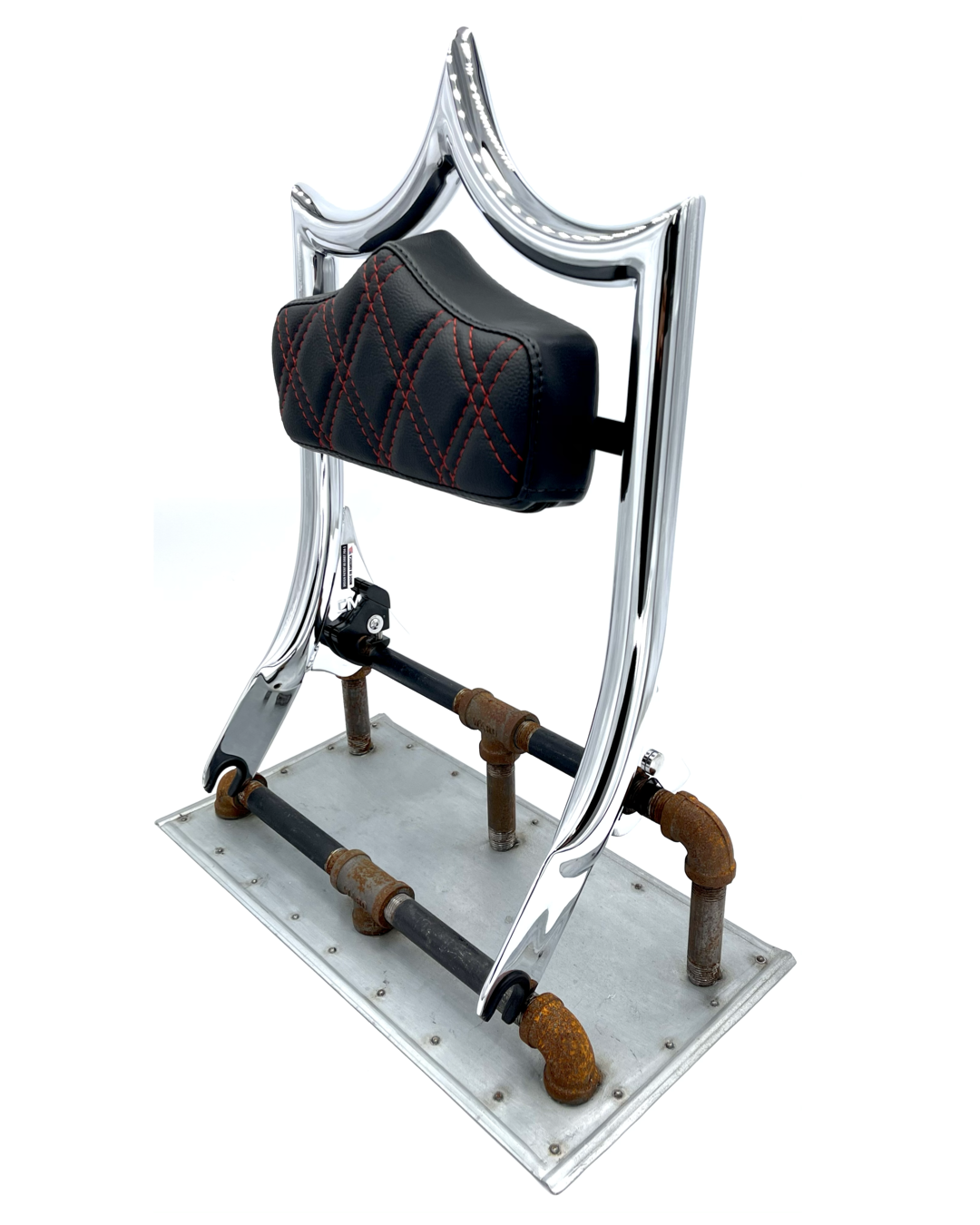 The Next Level PLUS+ | Show Chrome / Red Double Diamond '09-'23 Touring | | CMC Motorsports