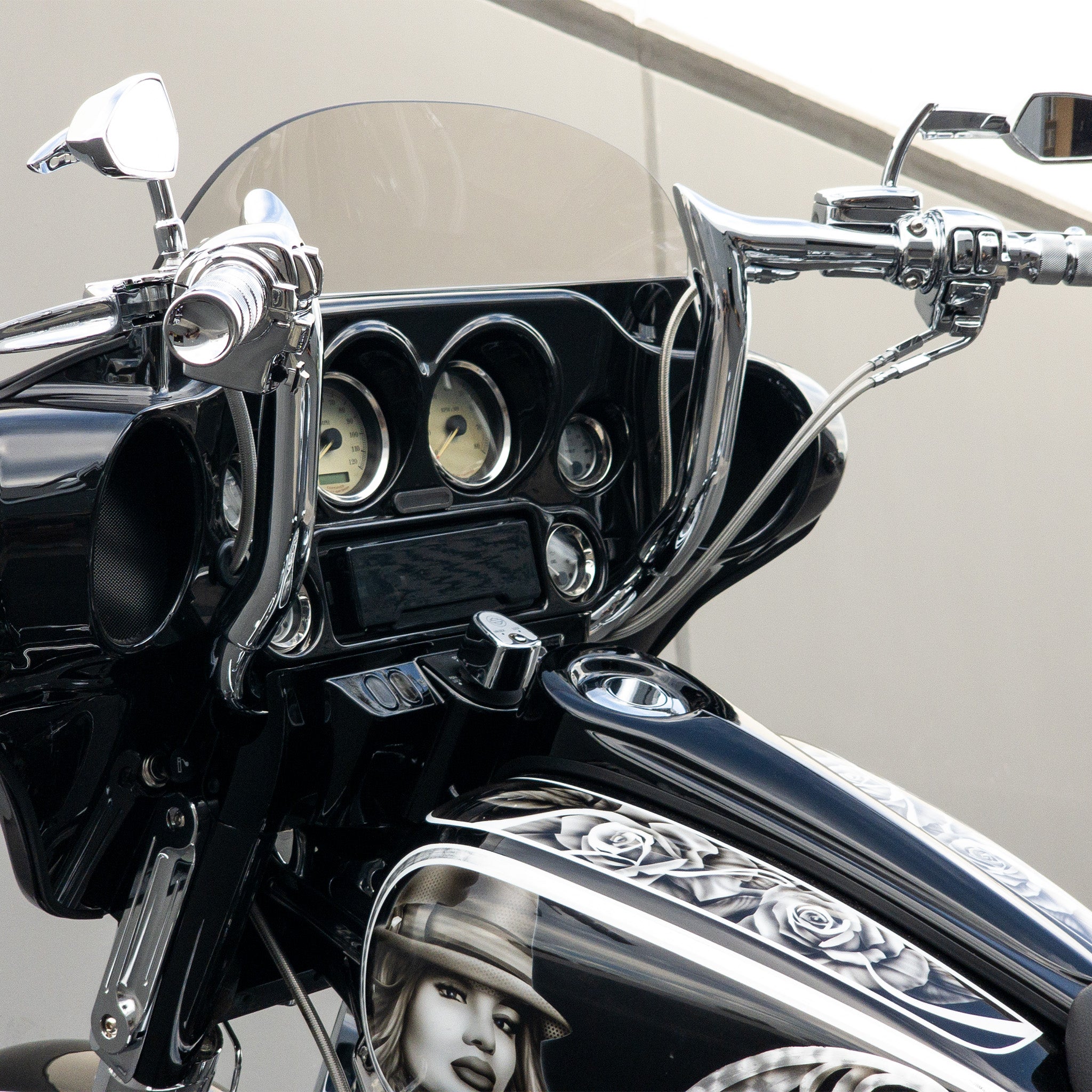 ELEV8 Handlebar 14" | 1997-2023 (Ultra / Electra / Street Glide) Gloss Black | | CMC Motorsports