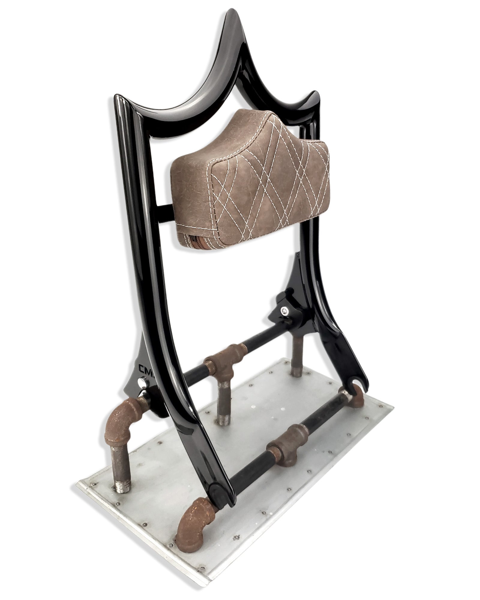 The Next Level PLUS+ | Gloss Black / Viejito Vintage Brown '09-'23 Touring | | CMC Motorsports