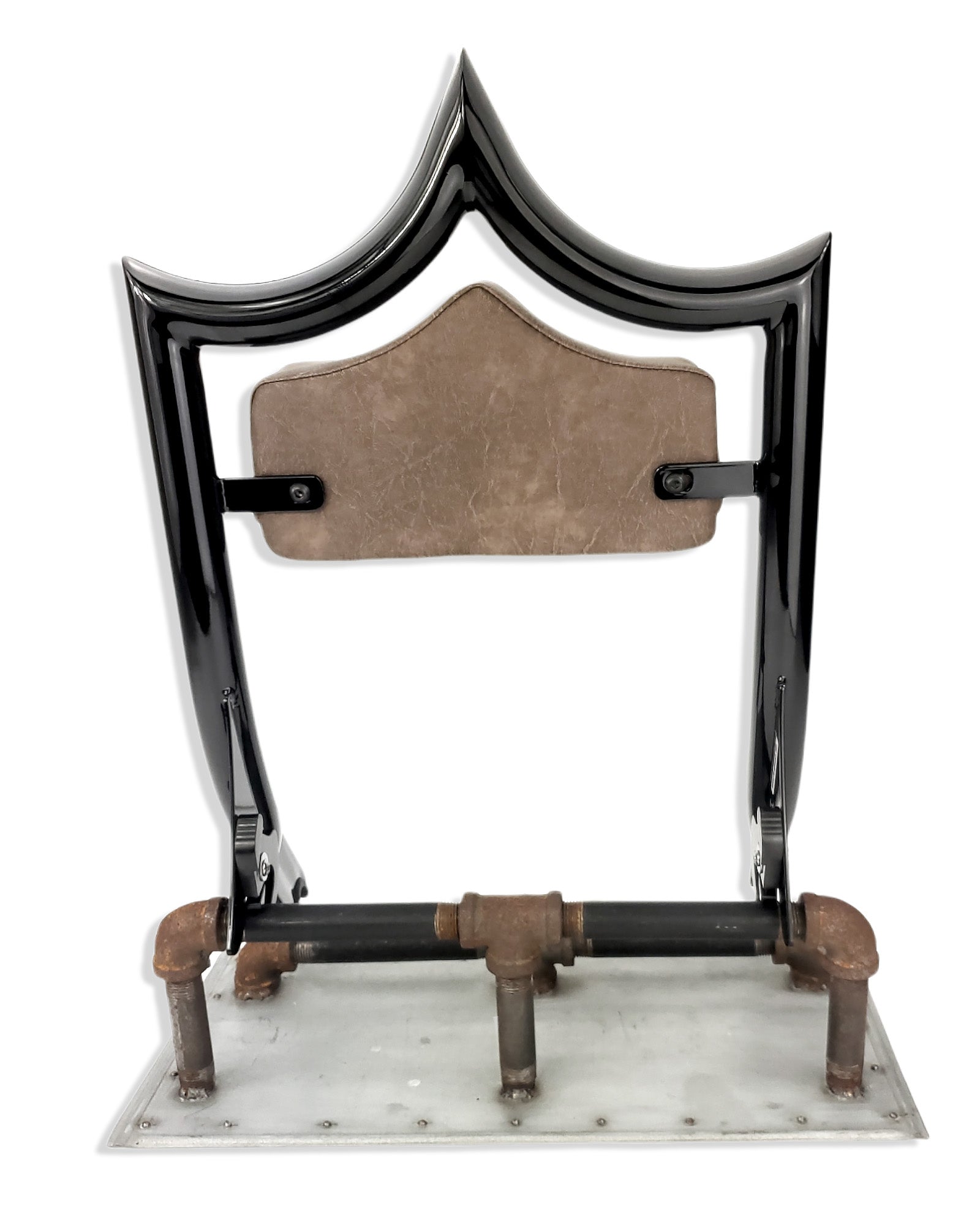 The Next Level PLUS+ | Gloss Black / Viejito Vintage Brown '09-'23 Touring | | CMC Motorsports