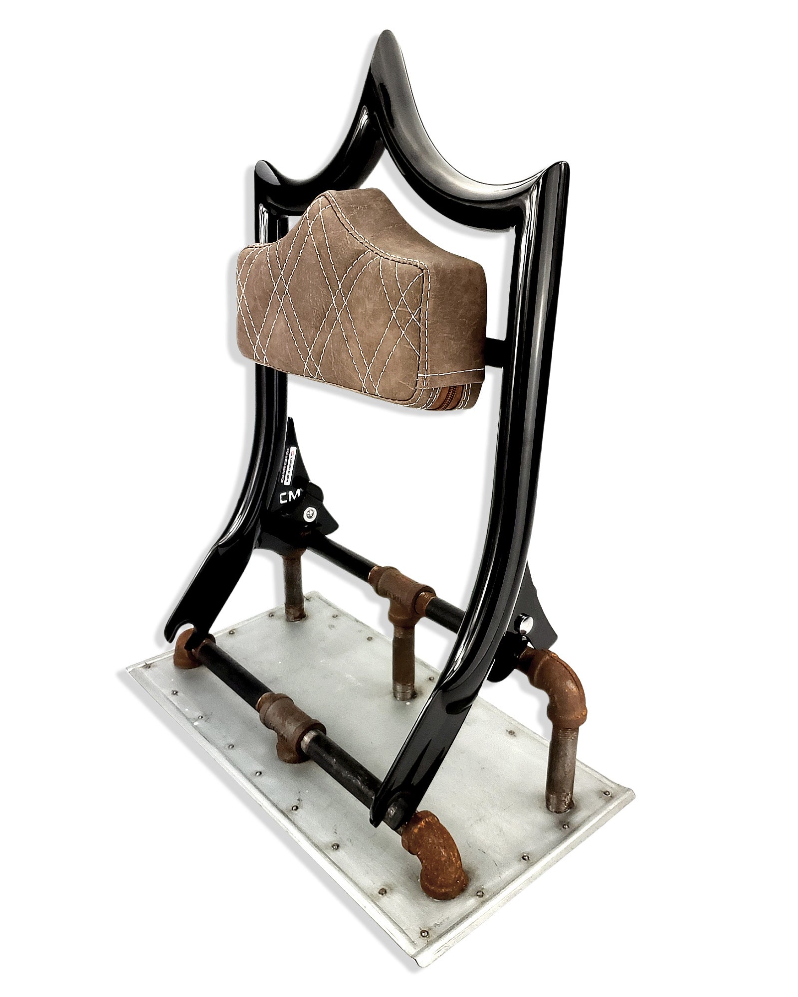 The Next Level PLUS+ | Gloss Black / Viejito Vintage Brown '09-'23 Touring | | CMC Motorsports