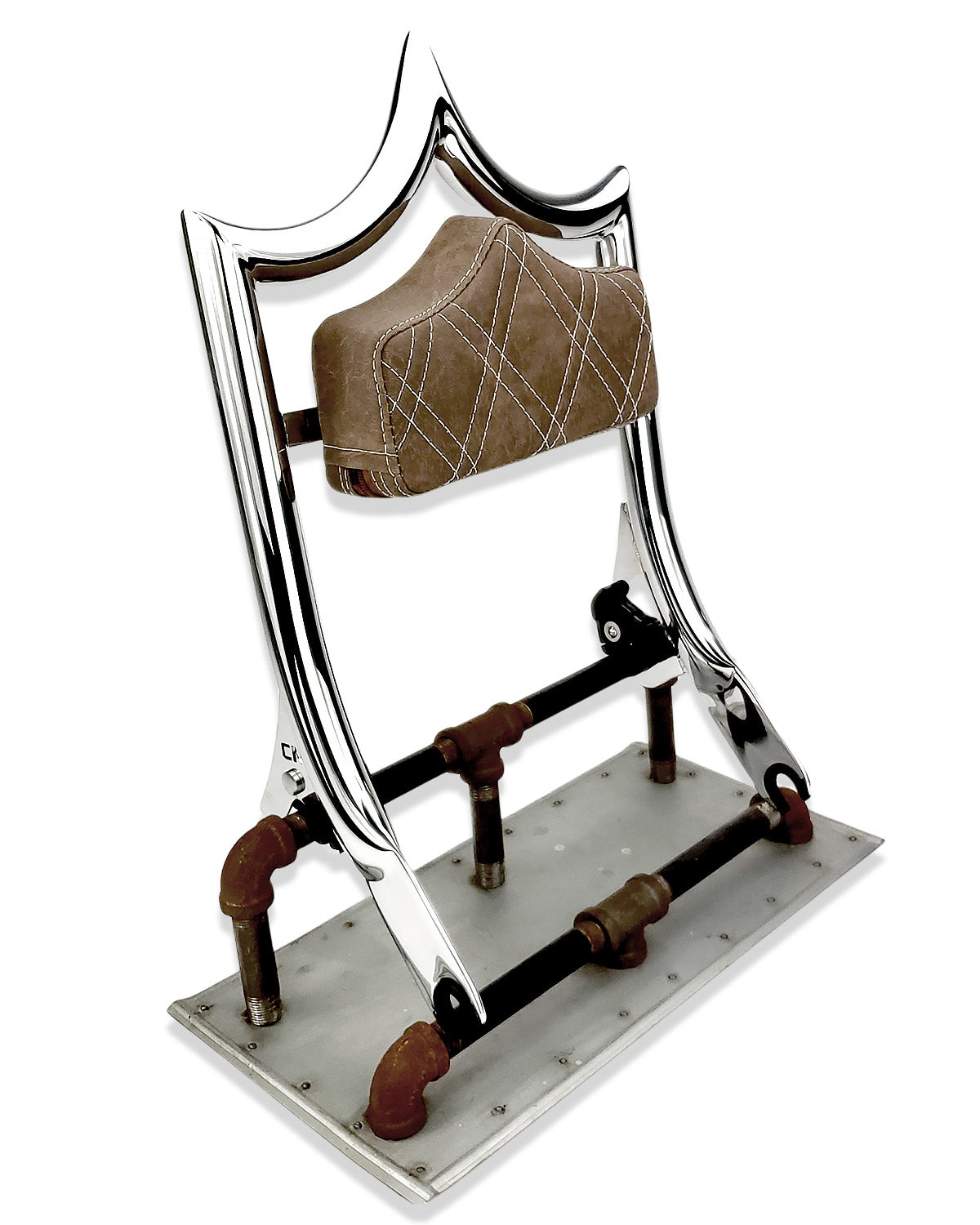 The Next Level PLUS+ | Show Chrome / Viejito Vintage Brown '09-'23 Touring | | CMC Motorsports