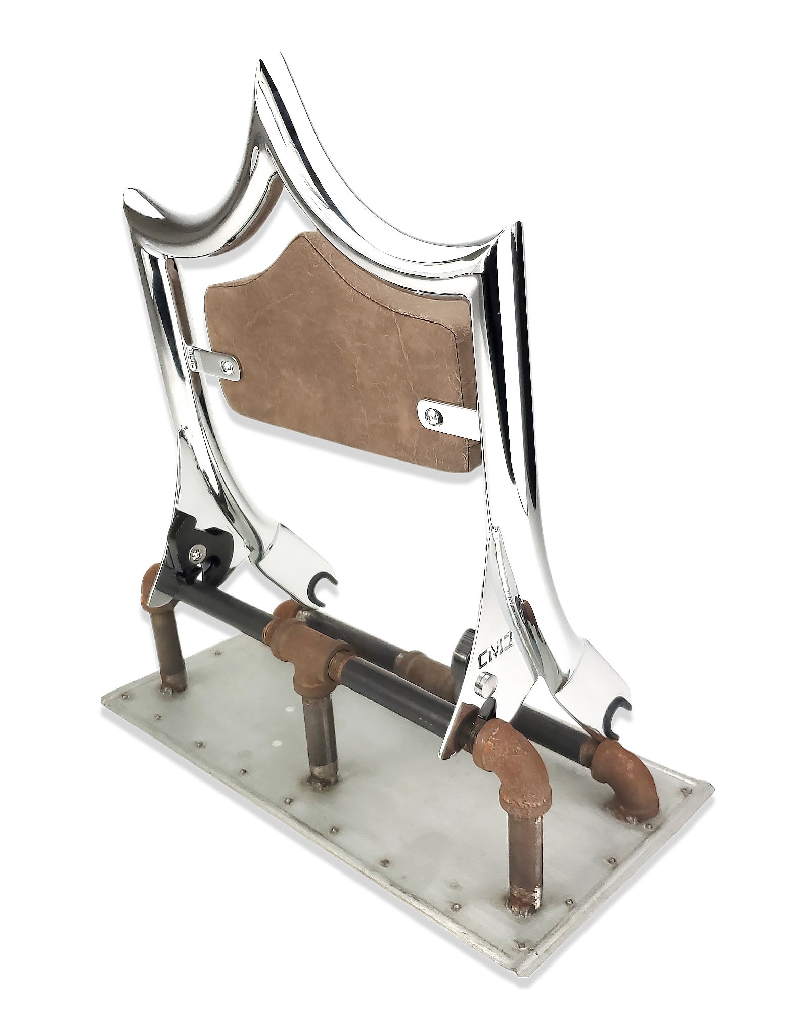 The Next Level Classic | Show Chrome / "Viejito" Vintage Brown '09-'23 Touring | | CMC Motorsports