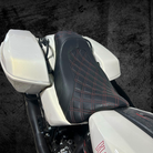CMC "LARGO" 2Up Seat (Designed For TALL Riders) | Touring '24 -'26 | Red Double Diamond | CMC Motorsports