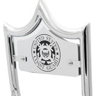LARGE BACKPLATE for El Rey Backrest™ - COAST GUARD (Chrome or Black) | | CMC Motorsports