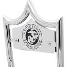 LARGE BACKPLATE for El Rey Backrest™ - MARINES (Chrome or Black) | | CMC Motorsports