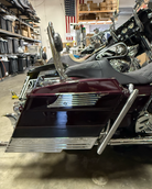 ELEV8 Saddlebag Guards | 1997-2013 Touring Gloss Black | | CMC Motorsports