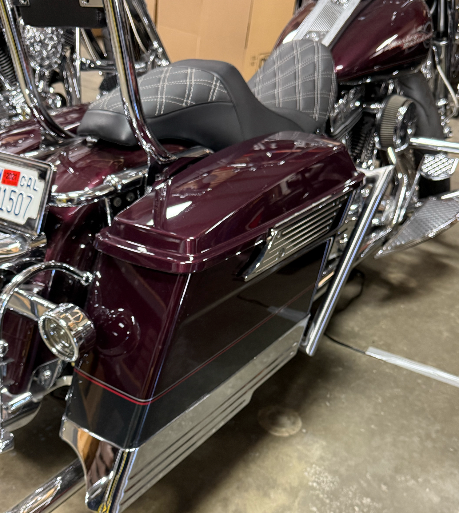 PREORDER || ELEV8 Saddlebag Guards | 1997-2013 Touring Gloss Black// ESTIMATED FULFILLMENT BY FEB 27 | | CMC Motorsports