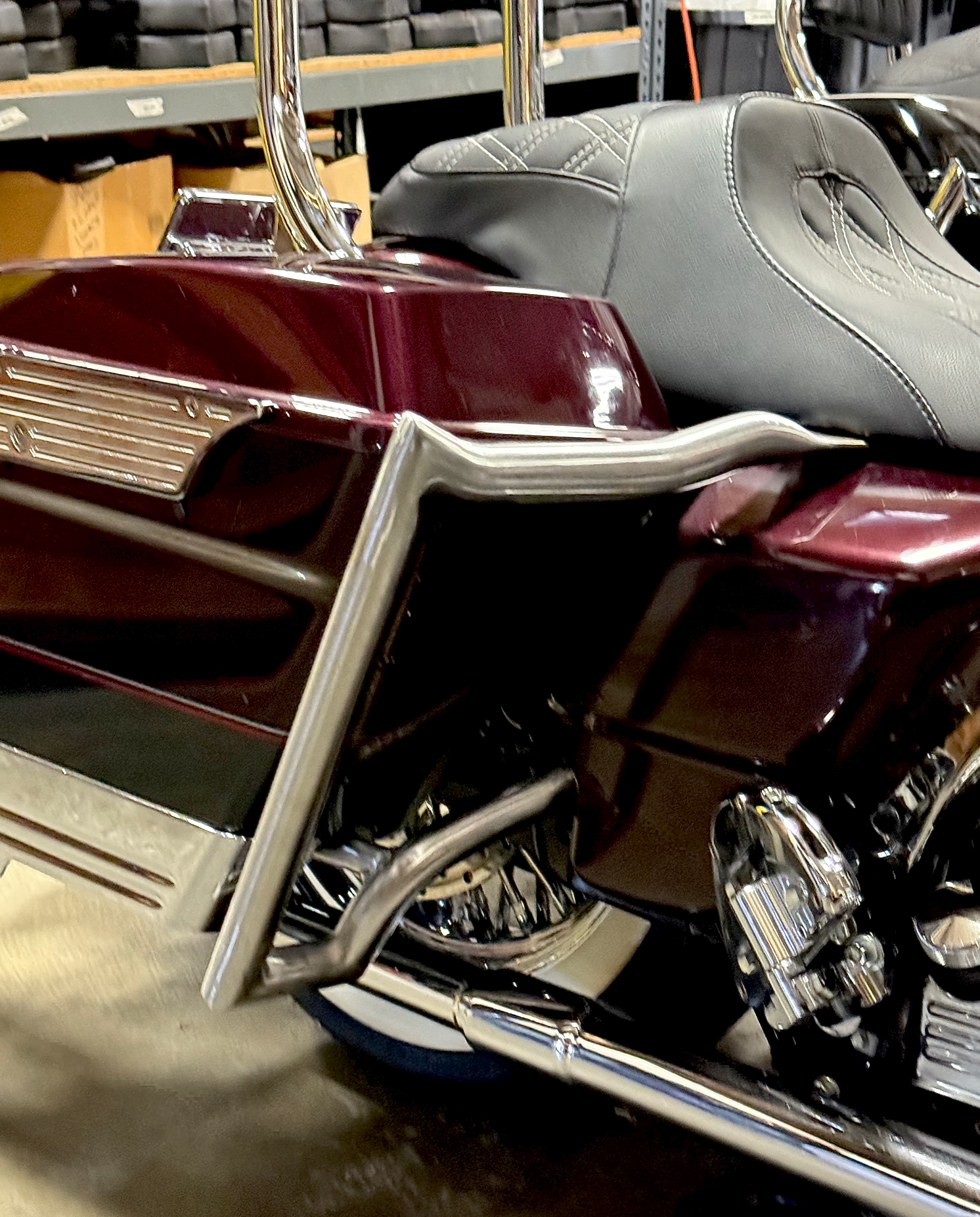 PREORDER || ELEV8 Saddlebag Guards | 1997-2013 Touring Gloss Black// ESTIMATED FULFILLMENT BY FEB 27 | | CMC Motorsports
