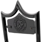 LARGE BACKPLATE for El Rey Backrest™ - MARINES (Chrome or Black) | | CMC Motorsports