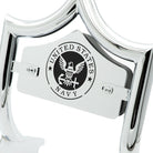SMALL BACKPLATE for El Rey Backrest™ - NAVY (Chrome or Black) | | CMC Motorsports