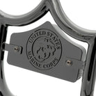 SMALL BACKPLATE for El Rey Backrest™ - MARINES (Chrome or Black) | | CMC Motorsports