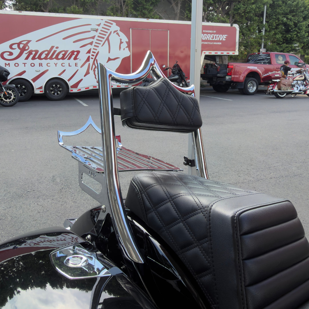 El Rey Backrest | 2014-2026 Indian | CMC Motorsports