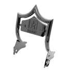 SMALL BACKPLATE for El Rey Backrest™ - ARMY (Chrome or Black) | | CMC Motorsports