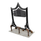 LARGE BACKPLATE for El Rey Backrest™ - ARMY (Chrome or Black) | | CMC Motorsports