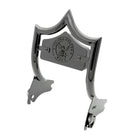 SMALL BACKPLATE for El Rey Backrest™ - NAVY (Chrome or Black) | | CMC Motorsports