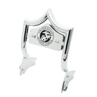 SMALL BACKPLATE for El Rey Backrest™ - MARINES (Chrome or Black) | | CMC Motorsports