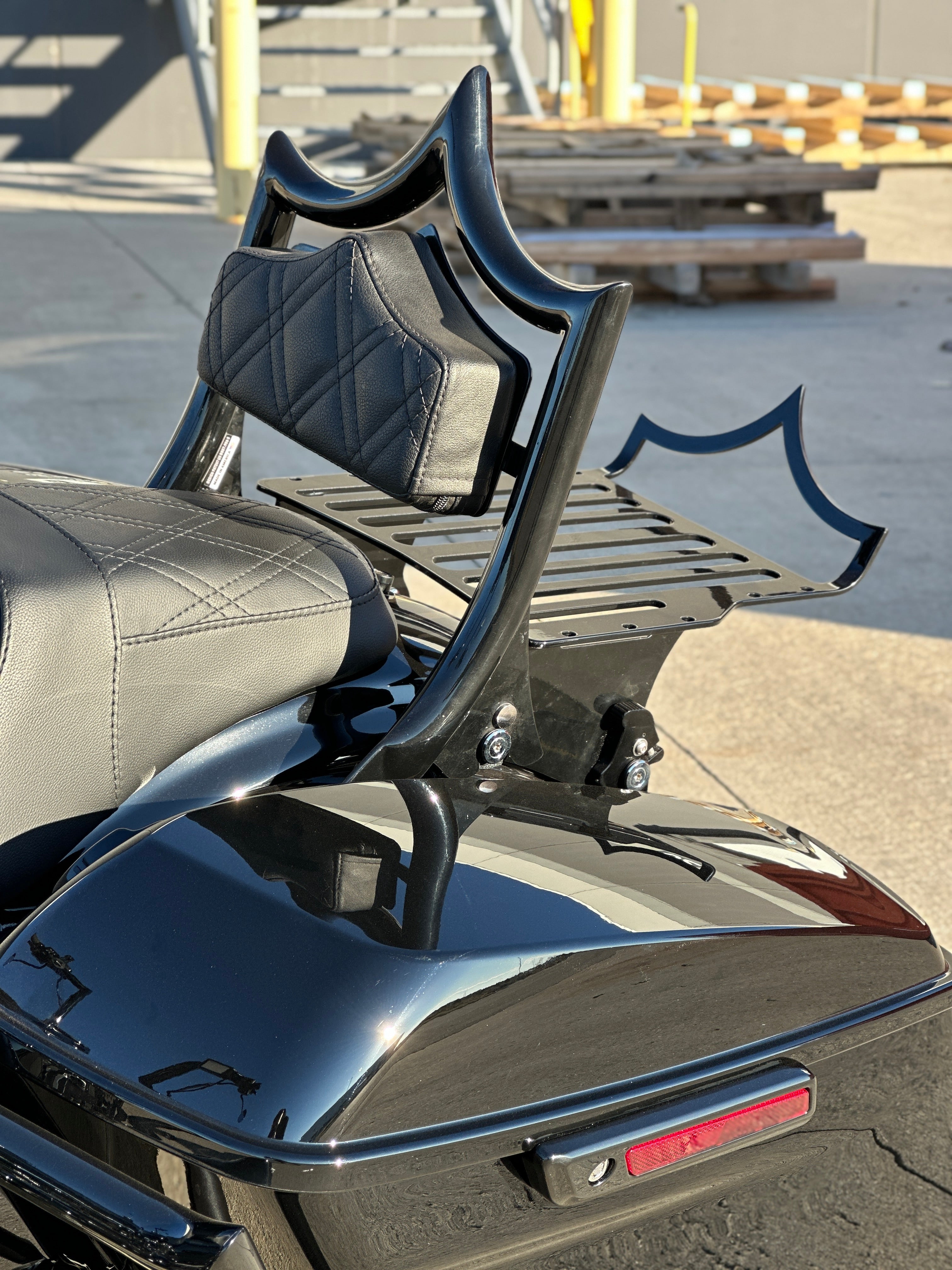 El Rey Backrest | 2009-2025 Touring "SHORTY" | | CMC Motorsports