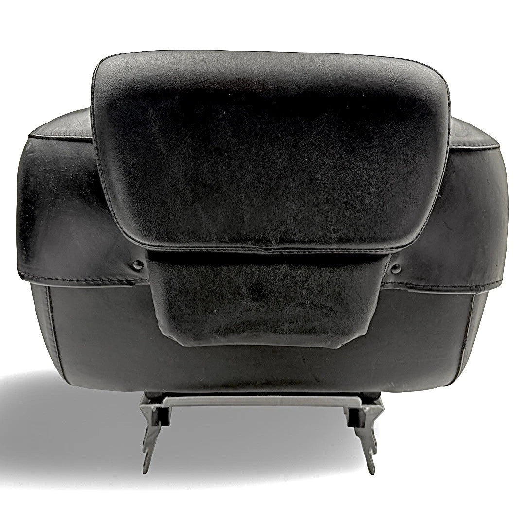 Genuine OEM Harley Davidson Black Leather Tour Pack Pak Trunk Luggage Box | | CMC Motorsports